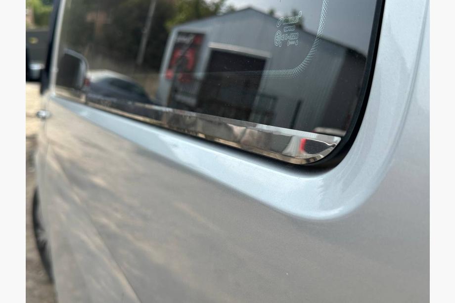 Volkswagen T6 2015-2024 Window lower trim (6 pcs, stainless steel) Short Wheelbase Photo 5