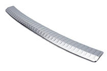 Skoda Octavia II A5 2006-2010 Rear bumper protector Carmos (RS, SW, stainless steel) photo 1