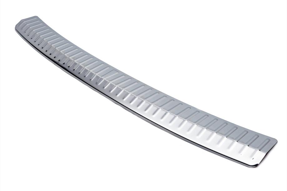 Skoda Octavia II A5 2006-2010 Rear bumper protector Carmos (RS, SW, stainless steel) Image