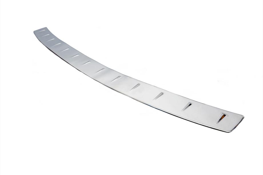 Skoda Octavia II A5 2010-2013 Rear bumper protector Carmos (SW, stainless steel) Image