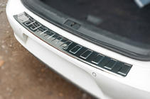 Volkswagen Golf 7/E-Golf 2012-2020 Rear Bumper Protector Carmos Stainless Steel Estate photo 1