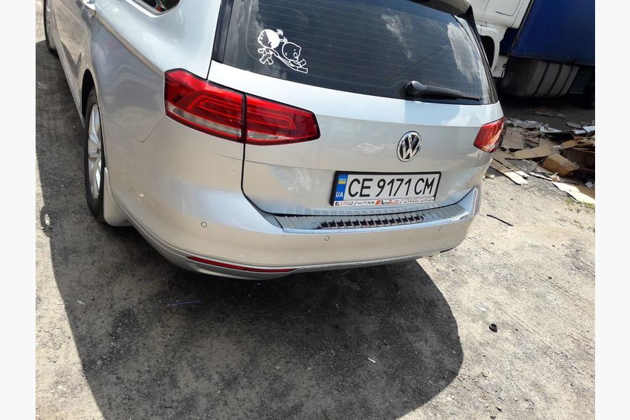 Volkswagen Passat B8 2015-2023 Rear Bumper Protector Carmos V1 (SW) Photo 8
