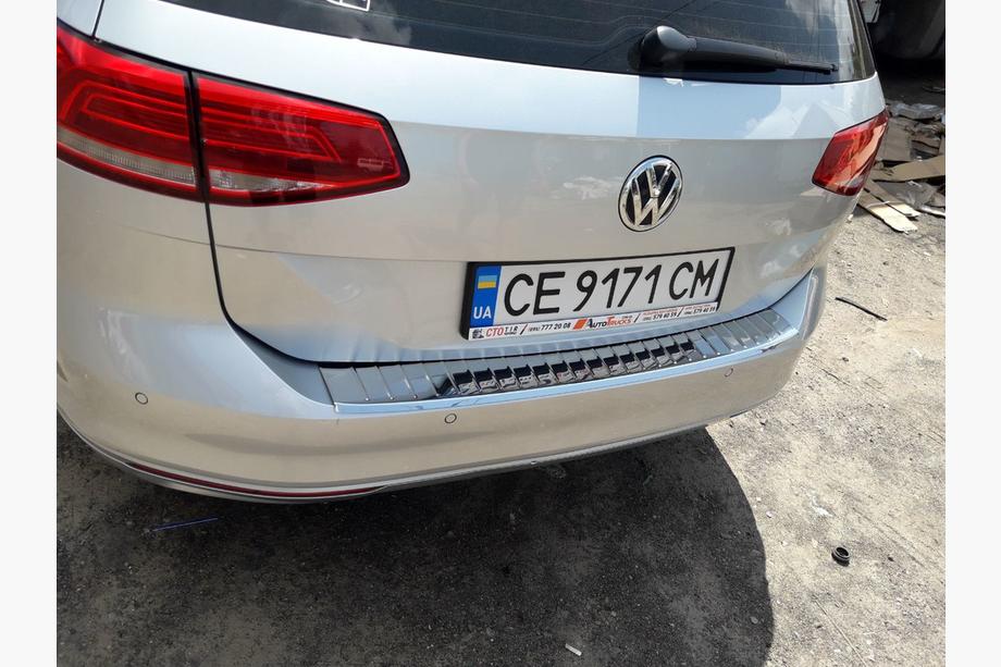 Volkswagen Passat B8 2015-2023 Rear Bumper Protector Carmos V1 (SW) Photo 9