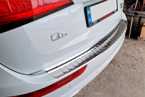 Audi Q5 2008-2017 Rear Bumper Protector Carmos Stainless Steel photo 4