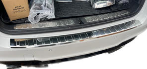 BMW X3 F25 2011-2018 Stainless Steel Rear Bumper Protector Carmos photo 2