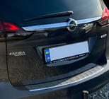 Opel Zafira C Tourer 2011-2019 Rear Bumper Protector Carmos Stainless Steel photo 1