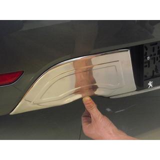 Rear Bumper Protector Stainless Steel Peugeot 508 2010-2018 photo 1