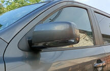 Hyundai Santa Fe 2 2006-2012 Mirror Covers (2 pcs, Stainless Steel) photo 1