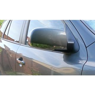 Mirror Covers (2 pcs, Stainless Steel) Hyundai Santa Fe 2 2006-2012 photo 2