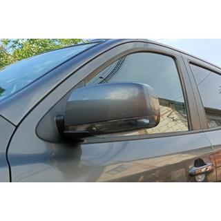 Mirror Covers (2 pcs, Stainless Steel) Hyundai Santa Fe 2 2006-2012 photo 1