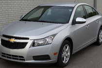 Chevrolet Cruze 2009–2015 Mirror Covers (2 pcs, Stainless Steel) photo 1