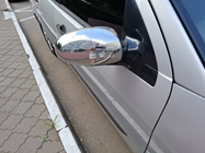 Ford Focus I 1998-2005 Mirror Covers (2 pcs, Stainless Steel) photo 1