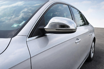 Audi A3 2003-2012 Mirror Covers 2008-2010 (2 pcs, Stainless Steel) photo 1