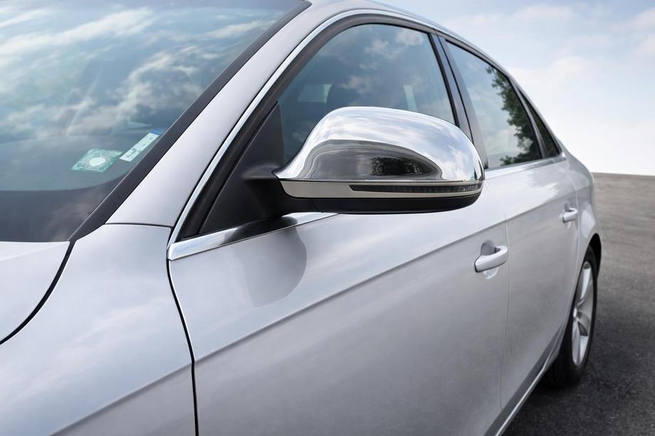 Audi A3 2003-2012 Mirror Covers 2008-2010 (2 pcs, Stainless Steel) Image