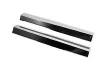 Ford Courier 2014-2023 Interior door sill protectors Carmos (2 pcs, stainless steel) photo 2