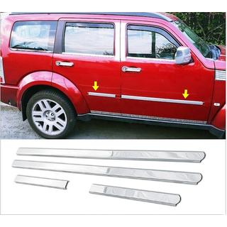 Stainless Steel Door Moldings Dodge Nitro 2006-2011 photo 3