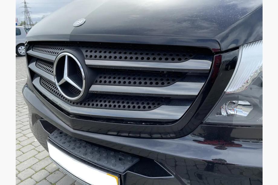 Mercedes Sprinter W906 2006–2018 Grille Covers BlackChrome (2013↗, Stainless Steel) Photo 4