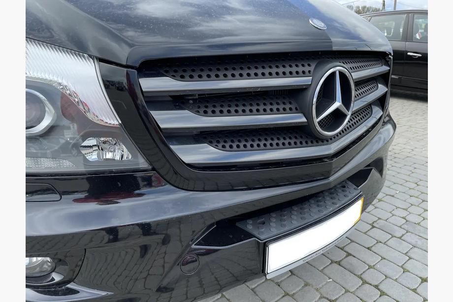 Mercedes Sprinter W906 2006–2018 Grille Covers BlackChrome (2013↗, Stainless Steel) Photo 1