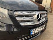 Mercedes Vito/V-class W447 2014- Grille Covers 2014-2020 (5 pcs, BlackChrome) photo 3