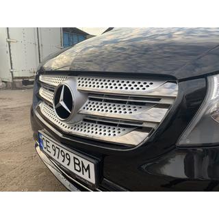 Grille Covers 2014-2020 (5 pcs, BlackChrome) photo 2