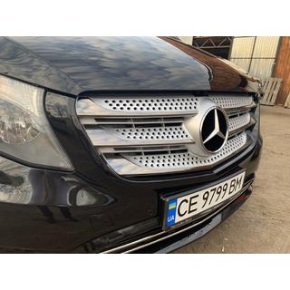 Grille Covers 2014-2020 (5 pcs, BlackChrome) photo 3