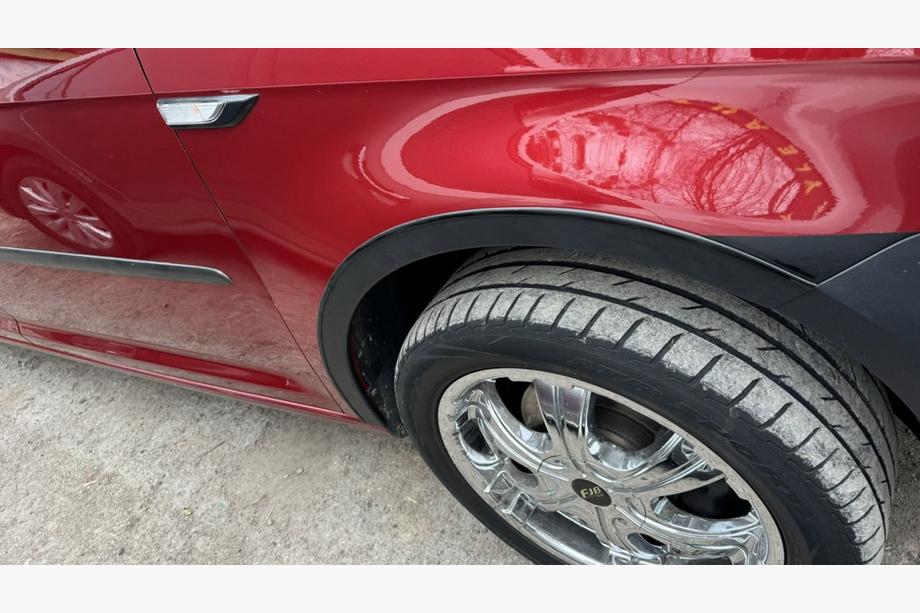 Volkswagen Caddy 2015-2020 Fender flares (black matte) Short wheelbase, 2 side pieces (metal) Photo 2