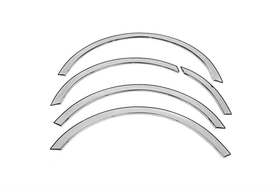 Volkswagen Caddy 2015-2020 Stainless Steel Fender Trim Long Wheelbase Photo 2