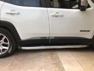 Jeep Renegade 2014- Black Chrome Door Mouldings (4 pcs, Stainless Steel) photo 4