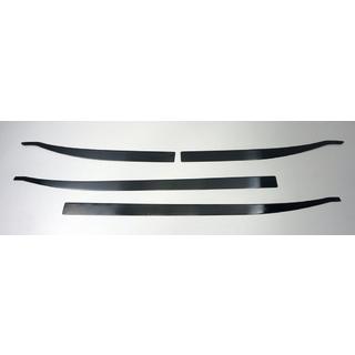 Black Chrome Door Mouldings (4 pcs, Stainless Steel) photo 2