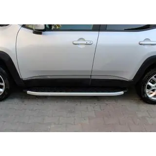Black Chrome Door Mouldings (4 pcs, Stainless Steel) Jeep Renegade 2014- photo 3