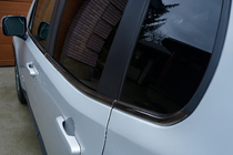 Jeep Renegade 2014- Window Trim Black Chrome (6 pcs, Stainless Steel) photo 2