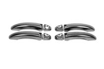 Volkswagen Amarok 2010-2022 Door Handle Covers Black Chrome (4 pcs, Stainless Steel) photo 1