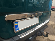 Volkswagen Crafter 2006-2016 Trunk trim above license plate BlackChrome (stainless steel) photo 1
