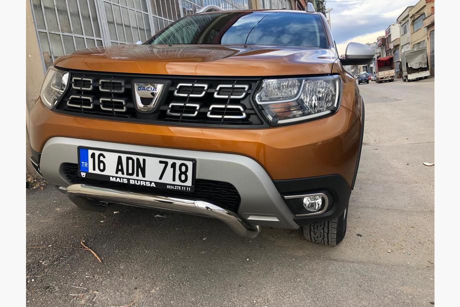 Renault Duster 2018-2024 Fog light covers (2 pcs, stainless steel) Photo 2