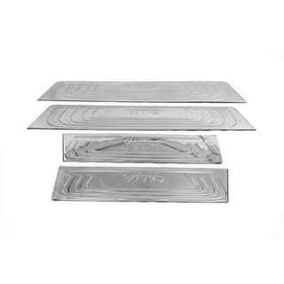 Interior Door Sill Covers Black Chrome (Stainless Steel) photo 2