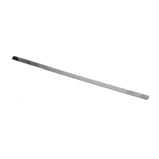 Trunk trim above license plate BlackChrome (stainless steel) photo 3