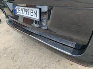 Mercedes Vito/V-class W447 2014- Rear Bumper Protector OmsaLine Black Chrome (Stainless Steel) photo 2