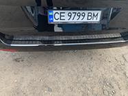 Mercedes Vito/V-class W447 2014- Rear Bumper Protector OmsaLine Black Chrome (Stainless Steel) photo 7