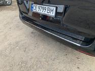 Mercedes Vito/V-class W447 2014- Rear Bumper Protector OmsaLine Black Chrome (Stainless Steel) photo 8
