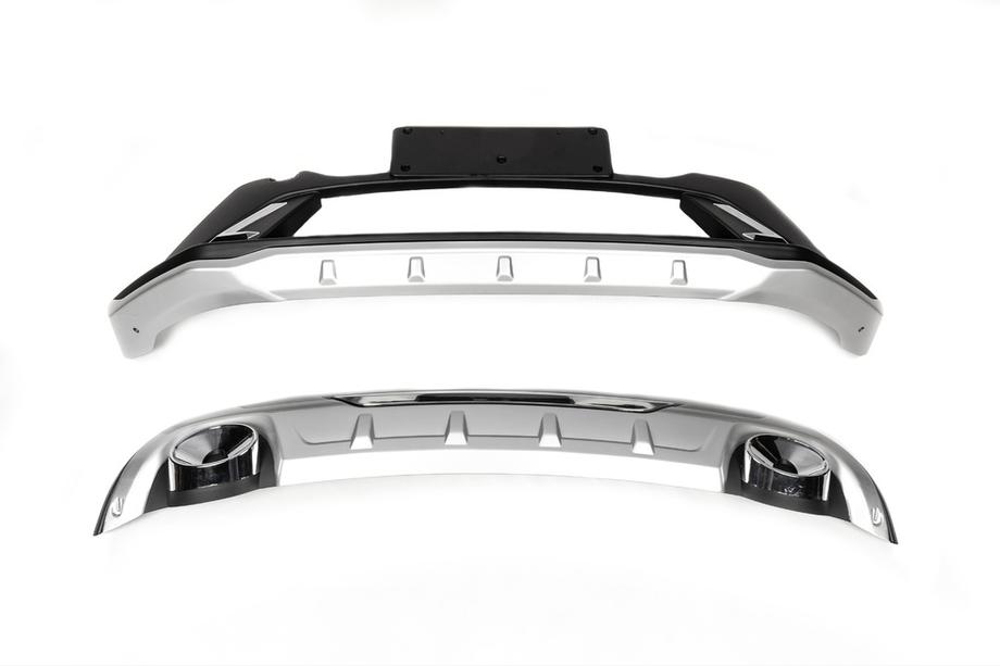 Kia Sportage 2015-2021 Front and Rear Bumper Covers 2015-2019 V4 (Plastic) Image
