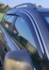 Opel Antara 2006-2017 Window deflectors with chrome trim (4 pcs, Niken) photo 2
