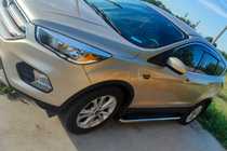 Ford Kuga/Escape 2013-2019 Side Steps Maydos V2 (2 pcs, Aluminum + Stainless Steel) photo 5