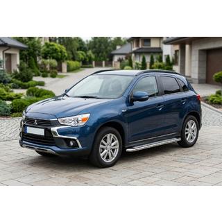 Side Steps Maydos V2 (2 pcs, Aluminum & Stainless Steel) Mitsubishi ASX 2010-2023 photo 1