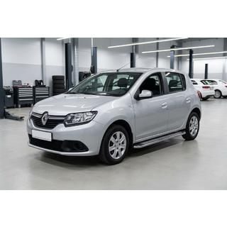 Side Steps Maydos V2 (2 pcs, Aluminum & Stainless Steel) Dacia Sandero 2013-2020 photo 1