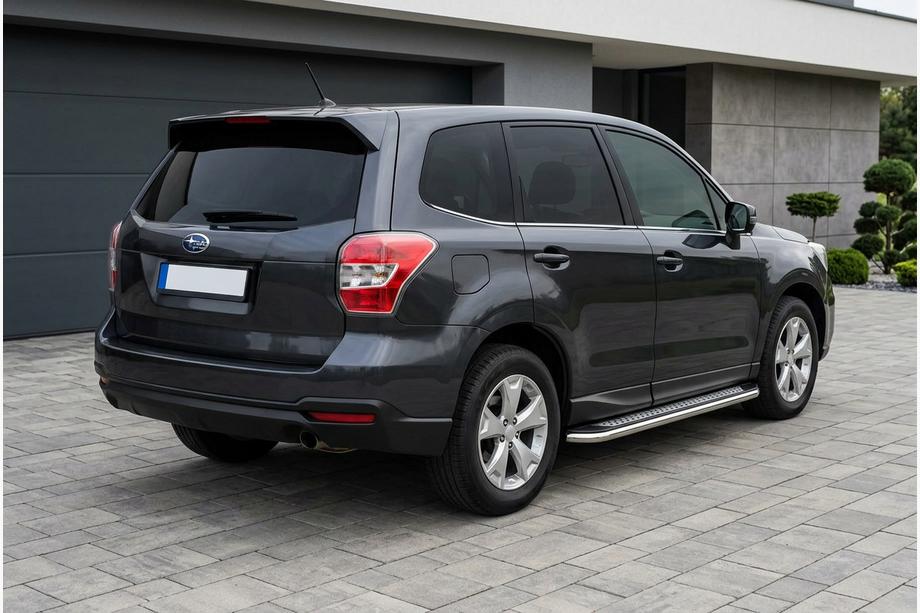 Subaru Forester 2013-2018 Side Steps Maydos V2 (2 pcs, Aluminum & Stainless Steel) Image