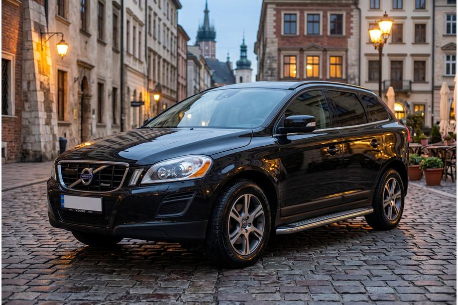Volvo XC60 2009-2017 Side Steps Maydos V2 (2 pcs, Aluminum & Stainless Steel) Image