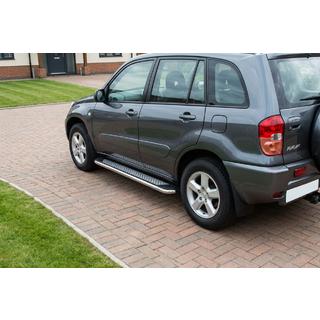 Side Steps Maydos V2 (2 pcs, Aluminum & Stainless Steel) Toyota Rav 4 2001-2005 photo 1