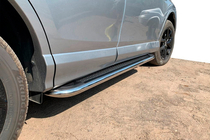 Toyota Rav 4 2013-2018 Side Steps Maydos V2 (2 pcs, Aluminum & Stainless Steel) photo 1