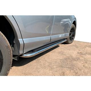 Side Steps Maydos V2 (2 pcs, Aluminum & Stainless Steel) Toyota Rav 4 2013-2018 photo 1