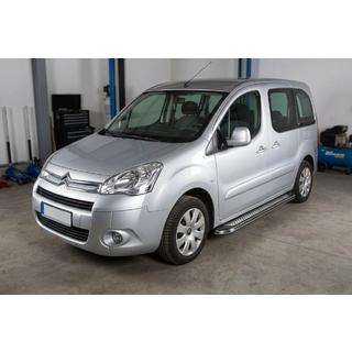Side Steps Maydos V2 (2 pcs, Aluminum & Stainless Steel) Citroen Berlingo 2008-2018 photo 1
